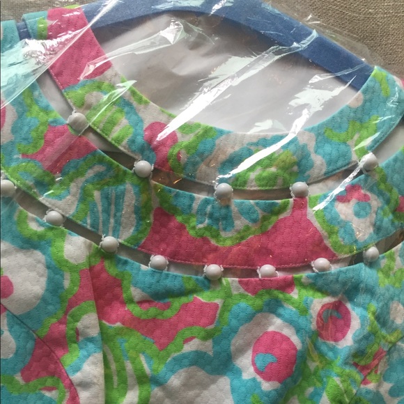 Lilly Pulitzer Lindy Beaded Pink A Delicacy Sz. 00 - Picture 4 of 4